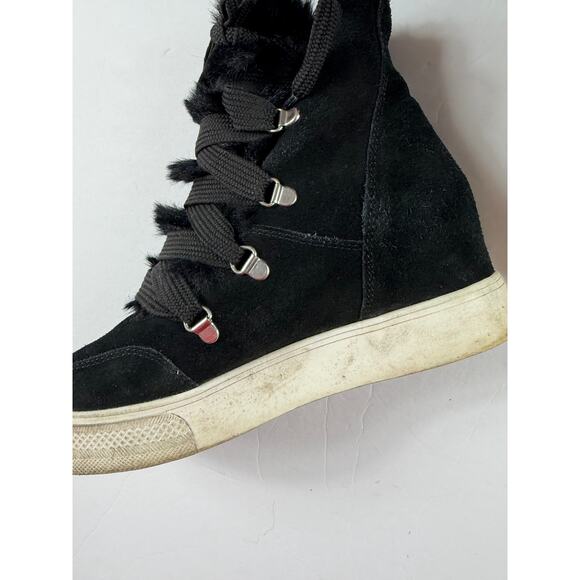 Steve Madden Wharton Faux Fur Sneaker Boots size 9 Women's - Picture 10 of 12